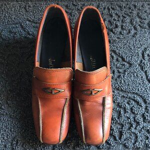 Vintage 70's Personality Womens Leather Heels